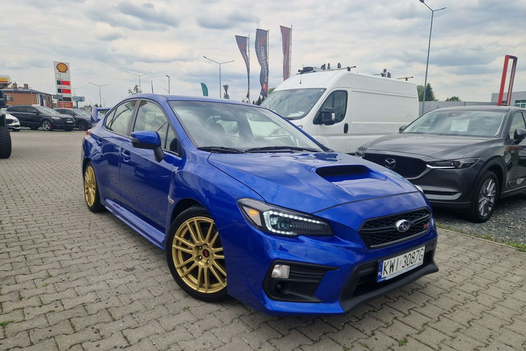 Subaru WRX STI Środek Alcantara Stan wzorowy Bogate wyposażenie LIFT Full Led zdjęcie 4
