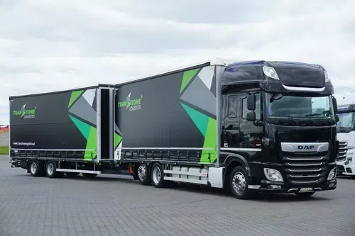 DAF XF / 480 / ACC / EURO 6 / ZESTAW PRZEJAZDOWY 120 M3
