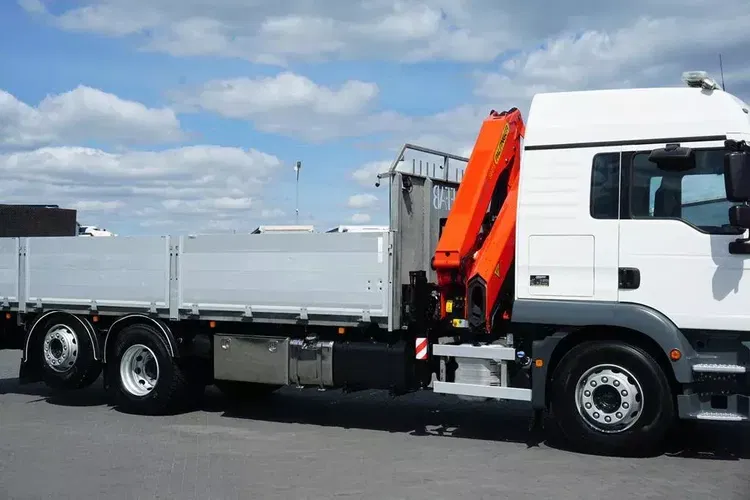 MAN TGM / 26.340 / 6 X 2 / SKRZYNIOWY + HDS + WINDA / PALFINGER PK 19001 SLD5 / WYSIĘG 15 M zdjęcie 16