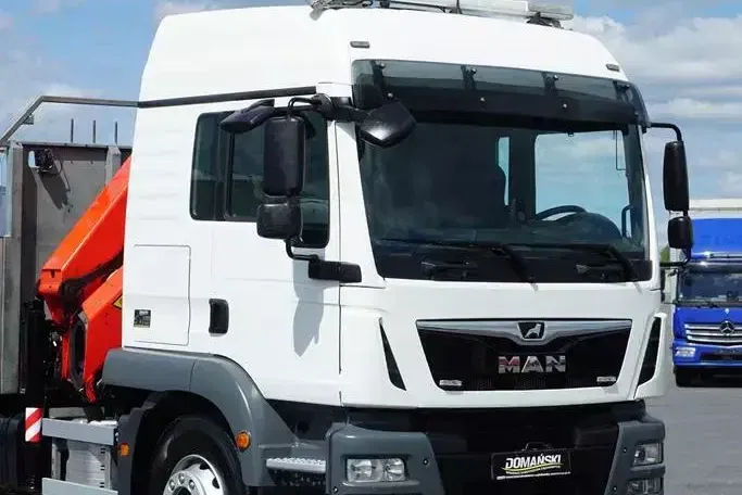 MAN TGM / 26.340 / 6 X 2 / SKRZYNIOWY + HDS + WINDA / PALFINGER PK 19001 SLD5 / WYSIĘG 15 M zdjęcie 34