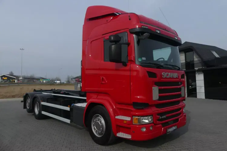 Scania R 490 / 6x2 / HAKOWIEC / HIAB MULTILIFT 18T / RETARDER / zdjęcie 11