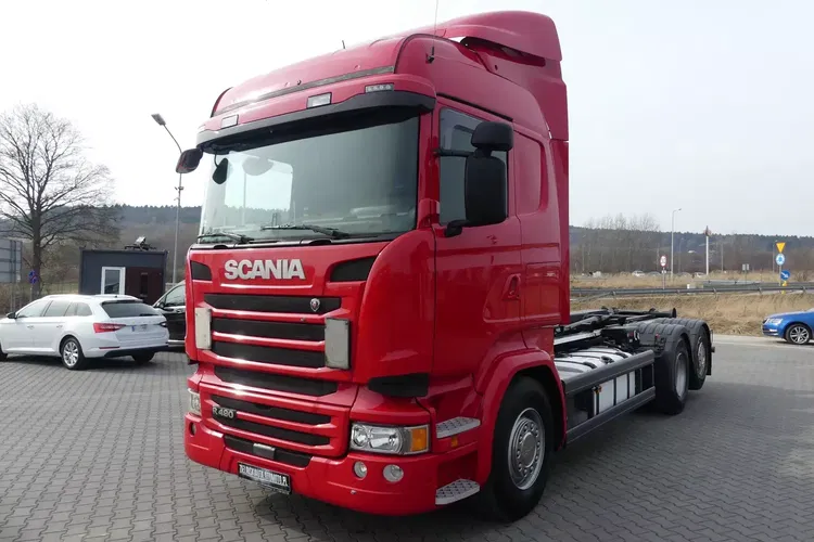 Scania R 490 / 6x2 / HAKOWIEC / HIAB MULTILIFT 18T / RETARDER / zdjęcie 5