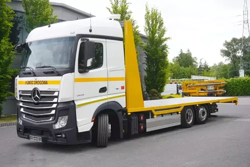 Mercedes Actros 2542 / NOWA laweta 9.2 m / 3. oś skrętna