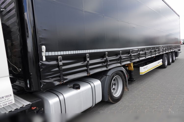 MAN TGX 18.460 / RETARDER / LOWDECK / ZESTAW + WIELTON FIRANKA / MEGA / OŚ PODNOSZONA / SAF / 2018 / PO KONTRAKCIE SERWISOWYM zdjęcie 13