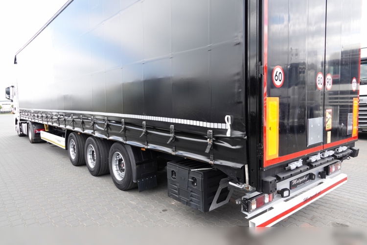 MAN TGX 18.460 / RETARDER / LOWDECK / ZESTAW + WIELTON FIRANKA / MEGA / OŚ PODNOSZONA / SAF / 2018 / PO KONTRAKCIE SERWISOWYM zdjęcie 14