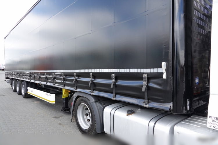 MAN TGX 18.460 / RETARDER / LOWDECK / ZESTAW + WIELTON FIRANKA / MEGA / OŚ PODNOSZONA / SAF / 2018 / PO KONTRAKCIE SERWISOWYM zdjęcie 17