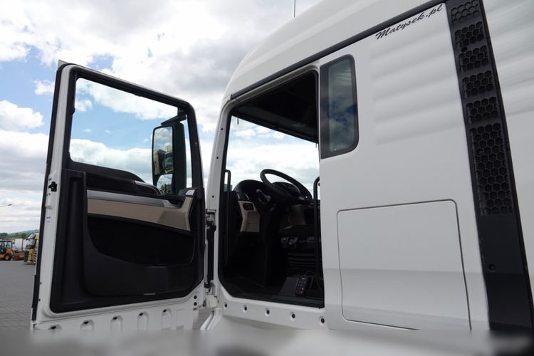 MAN TGX 18.460 / RETARDER / LOWDECK / ZESTAW + WIELTON FIRANKA / MEGA / OŚ PODNOSZONA / SAF / 2018 / PO KONTRAKCIE SERWISOWYM zdjęcie 34