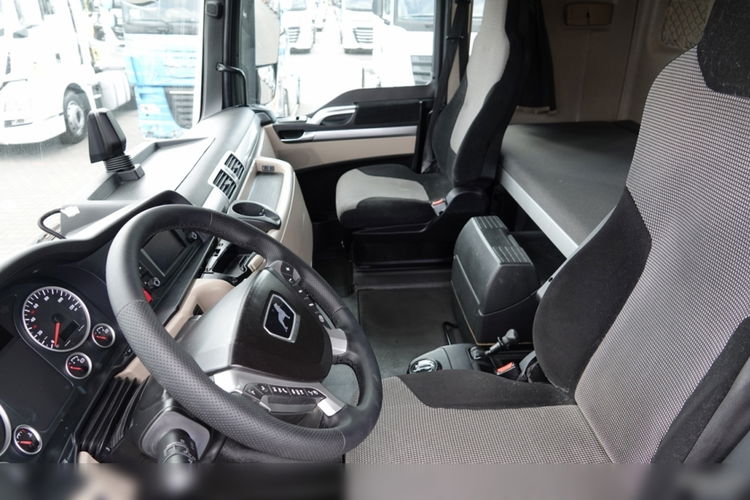 MAN TGX 18.460 / RETARDER / LOWDECK / ZESTAW + WIELTON FIRANKA / MEGA / OŚ PODNOSZONA / SAF / 2018 / PO KONTRAKCIE SERWISOWYM zdjęcie 36