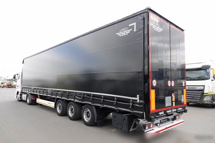 MAN TGX 18.460 / RETARDER / LOWDECK / ZESTAW + WIELTON FIRANKA / MEGA / OŚ PODNOSZONA / SAF / 2018 / PO KONTRAKCIE SERWISOWYM zdjęcie 5