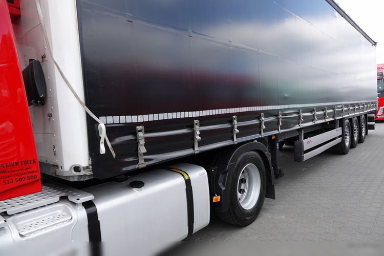 Volvo FH 500 / KLIMA POSTOJOWA / I-SAVE / ZESTAW /+ SCHMITZ FIRANKA /2X  OŚ PODNOSZONA / OPONY 100% / 2022 R  zdjęcie 13