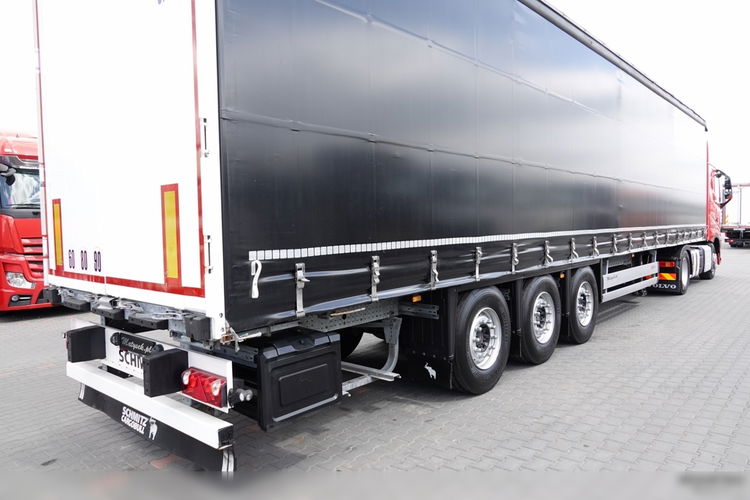 Volvo FH 500 / KLIMA POSTOJOWA / I-SAVE / ZESTAW /+ SCHMITZ FIRANKA /2X  OŚ PODNOSZONA / OPONY 100% / 2022 R  zdjęcie 16