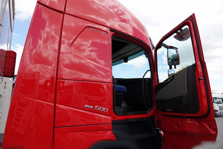 Volvo FH 500 / KLIMA POSTOJOWA / I-SAVE / ZESTAW /+ SCHMITZ FIRANKA /2X  OŚ PODNOSZONA / OPONY 100% / 2022 R  zdjęcie 48