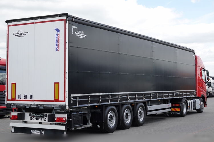 Volvo FH 500 / KLIMA POSTOJOWA / I-SAVE / ZESTAW /+ SCHMITZ FIRANKA /2X  OŚ PODNOSZONA / OPONY 100% / 2022 R  zdjęcie 7