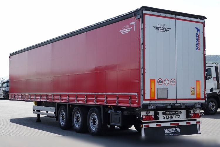 Schmitz -CARGOBULL / FIRANKA / MULDA DO STALI 9 M / DACH PODNOSZONY DO JAZDY 3 poziomy / COILMULDA / 2021 ROK / STANDARD / OŚ PODNOSZONA zdjęcie 4