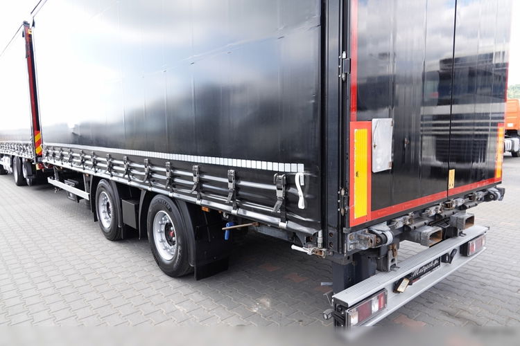 DAF XF 480 / ZESTAW TANDEM / 120 M3 / PRZEJAZDOWY / KLIMA POSTOJOWA / 2019 ROK / PO KONTRAKCIE SERWISOWYM zdjęcie 13