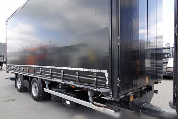 DAF XF 480 / ZESTAW TANDEM / 120 M3 / PRZEJAZDOWY / KLIMA POSTOJOWA / 2019 ROK / PO KONTRAKCIE SERWISOWYM zdjęcie 17