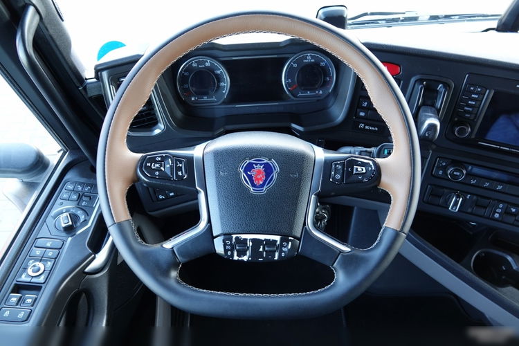Scania S 500 / RETARDER / KLIMA POSTOJOWA / ALUFELGI / OPONY 100% / PO KONTRAKCIE SERWISOWYM / SPROWADZONY zdjęcie 29