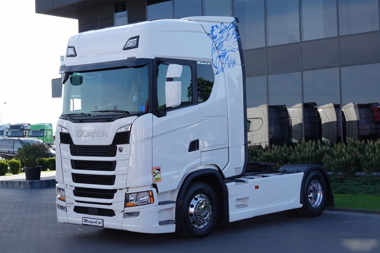Scania S 500 / RETARDER / KLIMA POSTOJOWA / ALUFELGI / OPONY 100% / PO KONTRAKCIE SERWISOWYM / SPROWADZONY zdjęcie 4