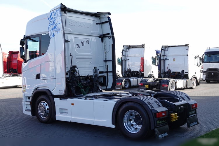 Scania S 500 / RETARDER / KLIMA POSTOJOWA / ALUFELGI / OPONY 100% / PO KONTRAKCIE SERWISOWYM / SPROWADZONY zdjęcie 8