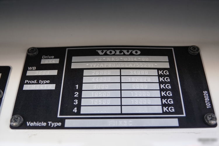 Volvo FH 16 / 600 / 6x4 / DMC: 180.000 KG !! / SPROWADZONY  zdjęcie 40