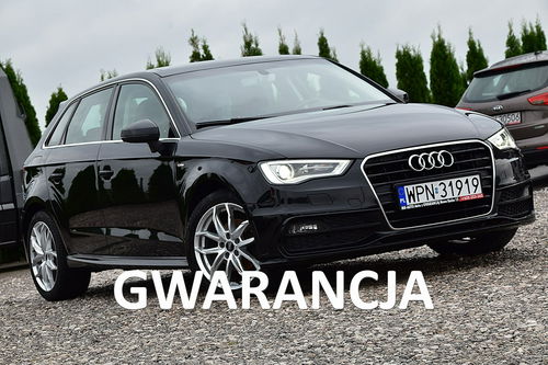 Audi A3 1.6tdi 110km S-line Navi Led Szyber Gwarancja