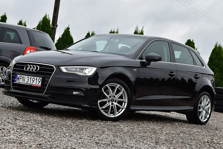 Audi A3 1.6tdi 110km S-line Navi Led Szyber Gwarancja zdjęcie 2