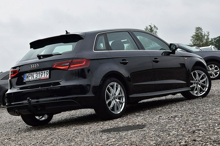 Audi A3 1.6tdi 110km S-line Navi Led Szyber Gwarancja zdjęcie 20
