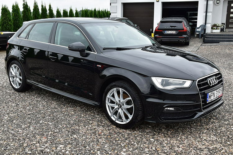 Audi A3 1.6tdi 110km S-line Navi Led Szyber Gwarancja zdjęcie 28