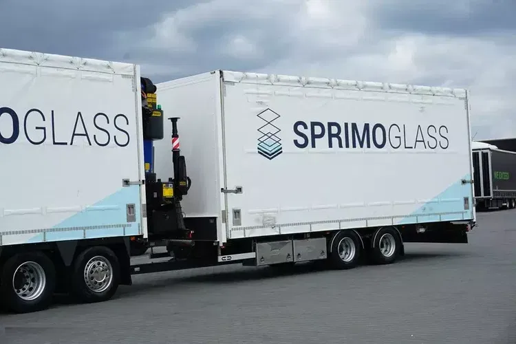 Scania R 450 / E 6 / HDS PALFINGER PK 34002 / ZESTAW DO PRZEWOZU SZKŁA zdjęcie 26