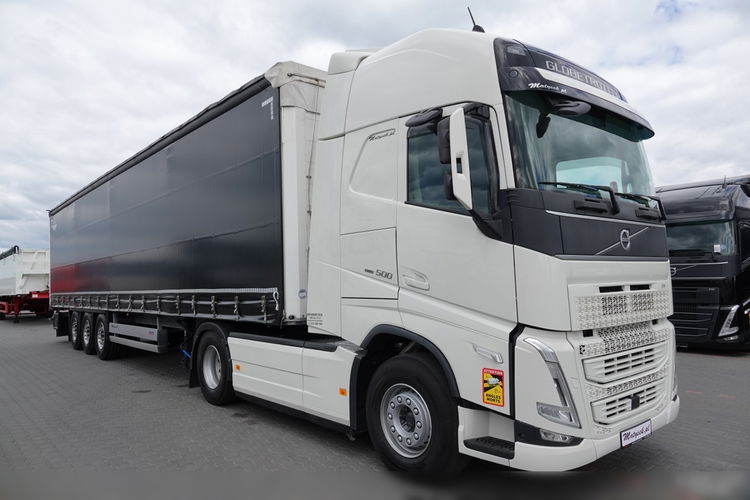 Volvo  FH 500 / XXL / I-SAVE / I-PARK COOL / NOWY MODEL / OPONY 100% /+ SCHMITZ FIRANKA /2X OŚ PODNOSZONA / OPONY 100% / 2022 R zdjęcie 9
