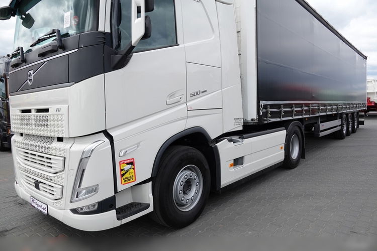 Volvo  FH 500 / XXL / I-SAVE / I-PARK COOL / NOWY MODEL / OPONY 100% /+ SCHMITZ FIRANKA /2X OŚ PODNOSZONA / OPONY 100% / 2022 R zdjęcie 12