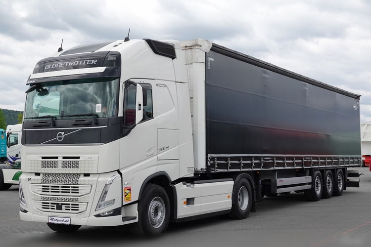 Volvo  FH 500 / XXL / I-SAVE / I-PARK COOL / NOWY MODEL / OPONY 100% /+ SCHMITZ FIRANKA /2X OŚ PODNOSZONA / OPONY 100% / 2022 R zdjęcie 2