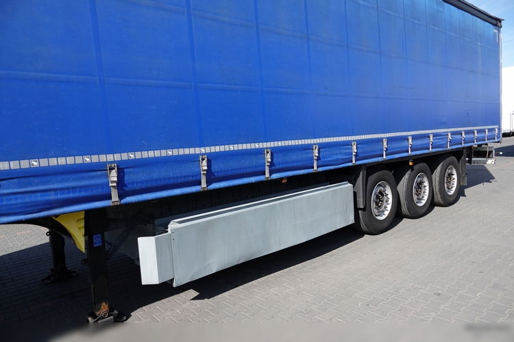 Schmitz -CARGOBULL / FIRANKA / STANDARD / DACH PODNOSZONY / OŚ PODNOSZONA / KOSZ NA PALETY  zdjęcie 10