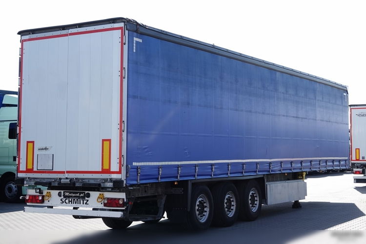 Schmitz -CARGOBULL / FIRANKA / STANDARD / DACH PODNOSZONY / OŚ PODNOSZONA / KOSZ NA PALETY  zdjęcie 6