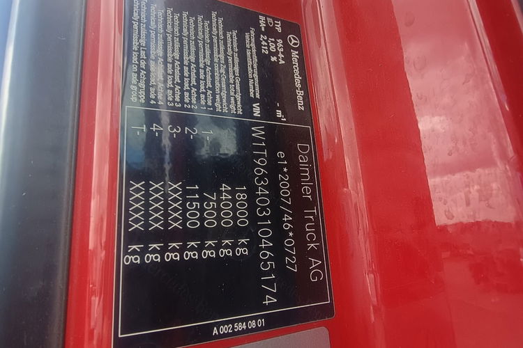Mercedes ACTROS 1845 / MP5 / BIG SPACE / PO KONTRAKCIE SERWISOWYM / 2020 ROK zdjęcie 43