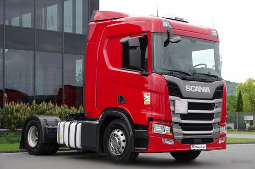 Scania R 450 HYDRAULIKA / KLIMA POSTOJOWA / NISKA KABINA  / ALUFELGI  / PO KONTRAKCIE SERWISOWYM