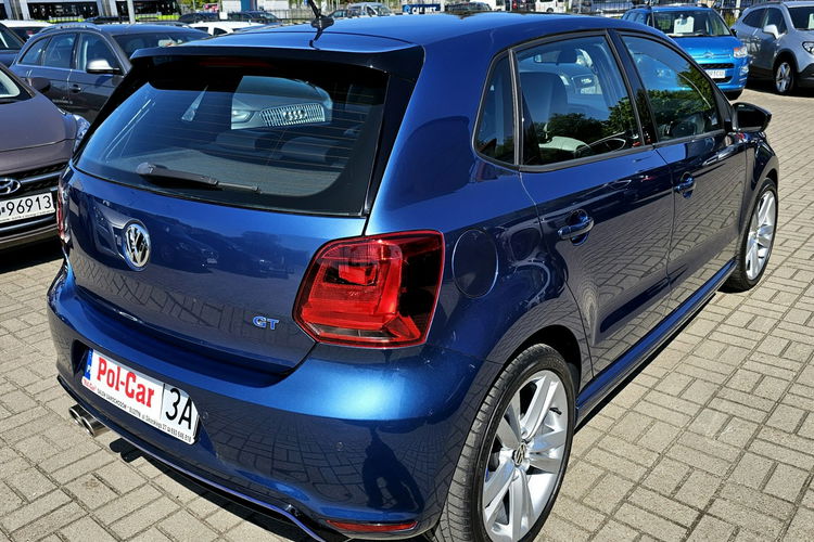 Volkswagen Polo GT, grzane fotel, półskóry, czujniki parkowani, regulacja zawieszenia zdjęcie 11