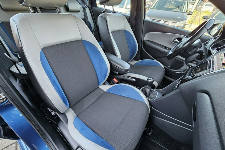 Volkswagen Polo GT, grzane fotel, półskóry, czujniki parkowani, regulacja zawieszenia zdjęcie 18