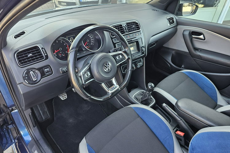 Volkswagen Polo GT, grzane fotel, półskóry, czujniki parkowani, regulacja zawieszenia zdjęcie 27