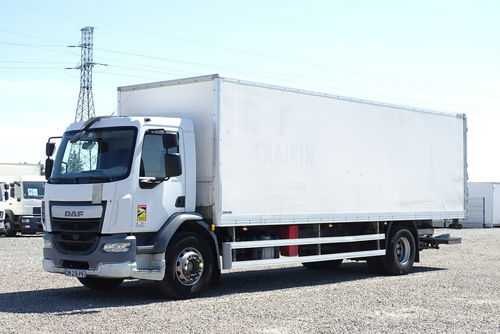 DAF LF 280 Kontener Sprowadzony Euro6 Klima Blokada Mostu Przebieg Udokumentowany , Poduszki , Automat , Winda