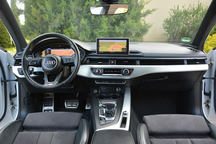Audi A4 S-Line Virtual Cockpit Klimatronic Skóry Ledy Navi 2xParktr. el.klapa zdjęcie 23