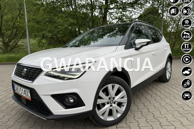 Seat Arona Full-ledy. Duża Navi. Kamera cofania. Asystent pasa. zdjęcie 1