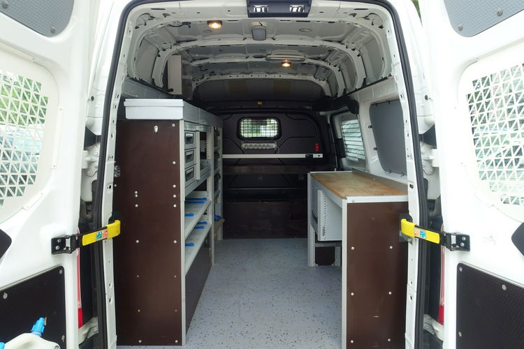 Ford Transit Custom Fv 23% Mobilny Warsztat Klima Kabina i Paka 220V Zabudowa SORTINO zdjęcie 10