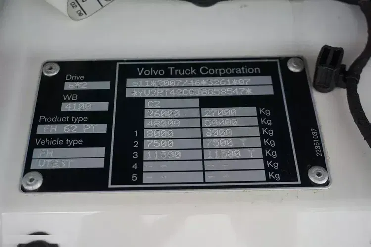 Volvo FH / 500 / EURO 6 / ACC / PUSHER / DMC 50 000 KG zdjęcie 11