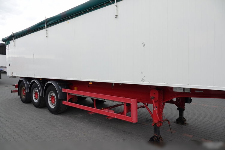 BENALU WYWROTKA 49 m3 / ALUMINIOWA MULDA / KLAPO -DRZWI  / SPROWADZONA  zdjęcie 9