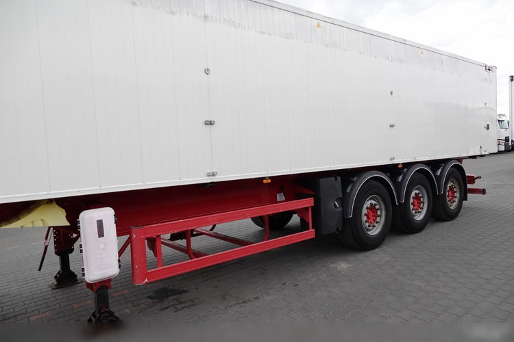 BENALU WYWROTKA 49 m3 / ALUMINIOWA MULDA / KLAPO -DRZWI  / SPROWADZONA  zdjęcie 10