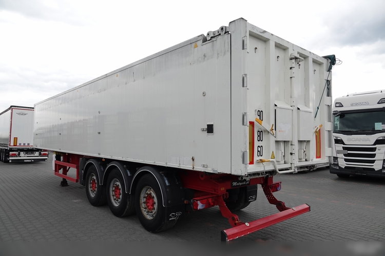 BENALU WYWROTKA 49 m3 / ALUMINIOWA MULDA / KLAPO -DRZWI  / SPROWADZONA  zdjęcie 4