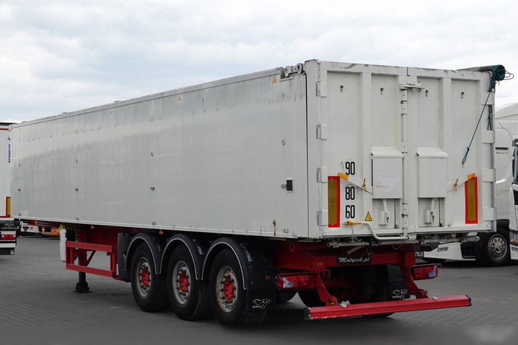 BENALU WYWROTKA 49 m3 / ALUMINIOWA MULDA / KLAPO -DRZWI  / SPROWADZONA  zdjęcie 5