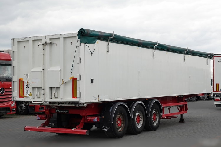 BENALU WYWROTKA 49 m3 / ALUMINIOWA MULDA / KLAPO -DRZWI  / SPROWADZONA  zdjęcie 7