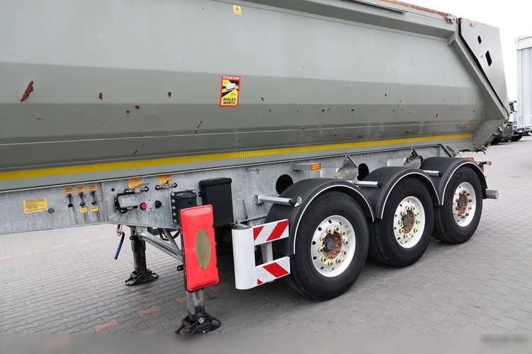 Fruehauf / WYWROTKA 27 M3 / CAŁA STALOWA / OSIE MERCEDES / OŚ PODNOSZONA / TYŁ KLAPA HYDRAULICZNA / HYDROKLAPA zdjęcie 10